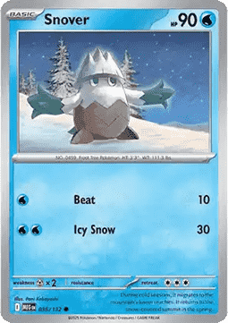 Snover - Mega Evolution (Common) [MEG-035] Imagen principal del producto