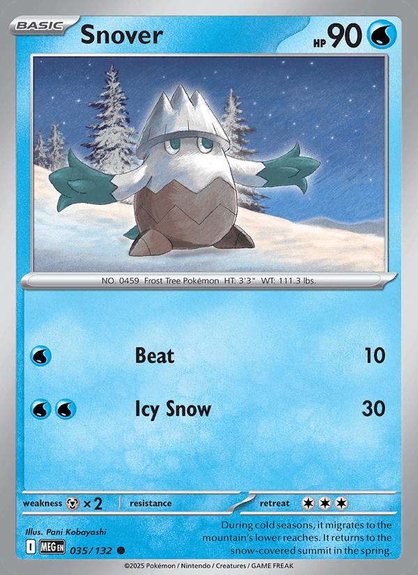 Snover - Mega Evolution (Common) [MEG-035] Main image