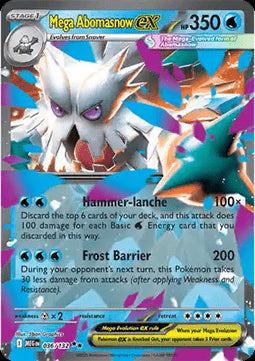 Mega Abomasnow ex - Mega Evolution (Double Rare) [MEG-036] Hover Image