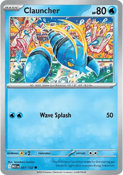 Clauncher - Mega Evolution (Common) [MEG-037] Imagen principal del producto
