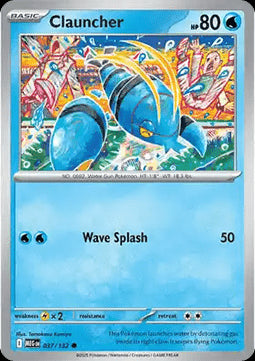 Clauncher - Mega Evolution (Common) [MEG-037] Hover Image