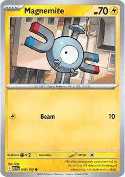 Magnemite - Mega Evolution (Common) [MEG-045] Imagen principal del producto