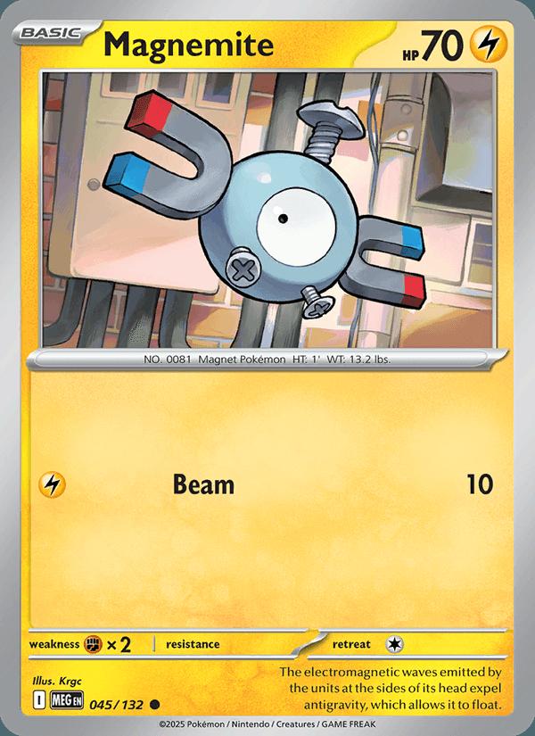Magnemite - Mega Evolution (Common) [MEG-045] Hauptbild