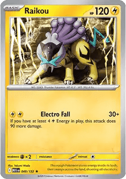 Raikou - Mega Evolution (Rare) [MEG-048] Imagen principal del producto