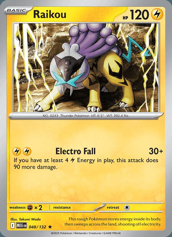 Raikou - Mega Evolution (Rare) [MEG-048] Main image