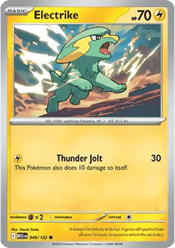 Electrike - Mega Evolution (Common) [MEG-049] Imagen principal del producto
