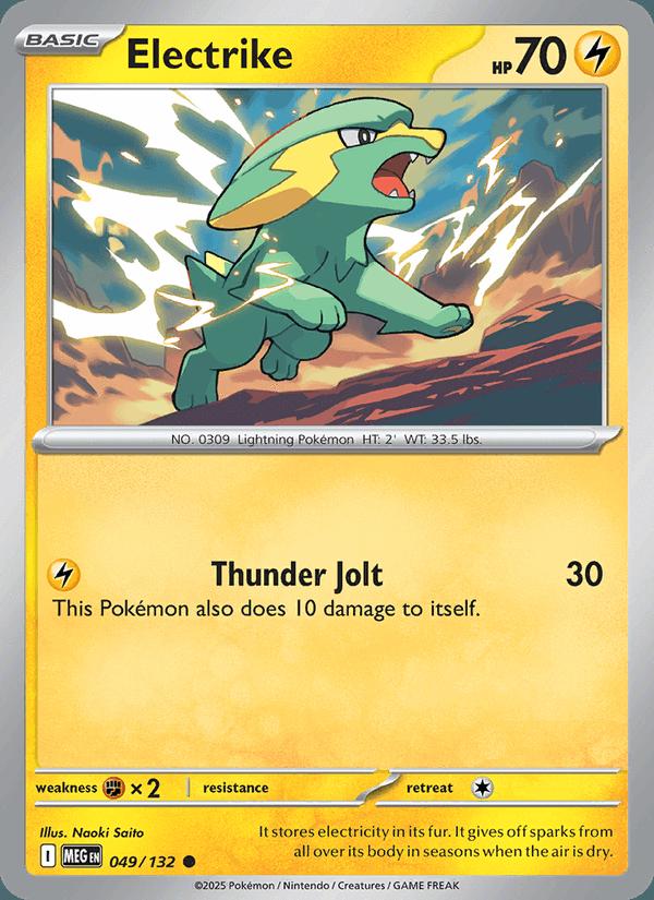 Electrike - Mega Evolution (Common) [MEG-049] Hoofdafbeelding