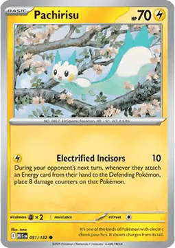 Pachirisu - Mega Evolution (Common) [MEG-051] Imagen principal del producto