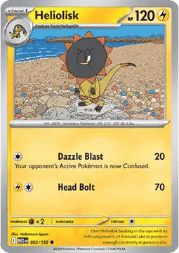 Heliolisk - Mega Evolution (Common) [MEG-053] Imagen principal del producto