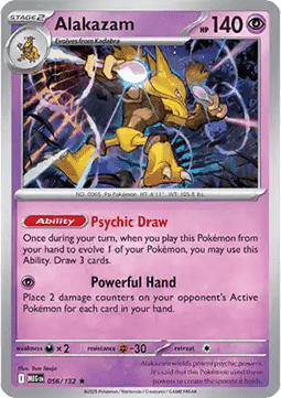 Alakazam - Mega Evolution (Rare) [MEG-056] Imagen principal del producto
