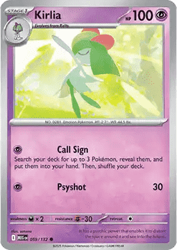 Kirlia - Mega Evolution (Common) [MEG-059] Imagen principal del producto