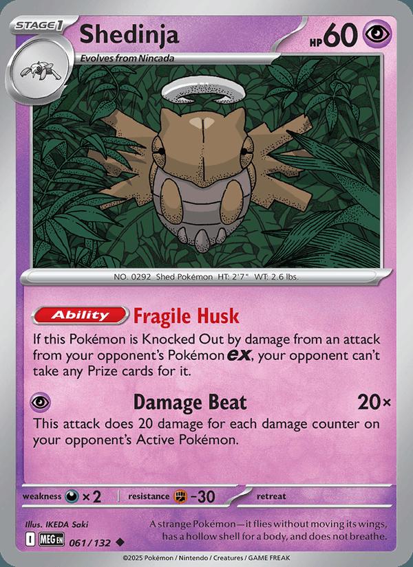 Shedinja - Mega Evolution (Uncommon) [MEG-061] Hoofdafbeelding