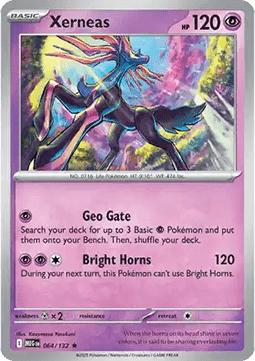 Xerneas - Mega Evolution (Rare) [MEG-064] Imagen principal del producto