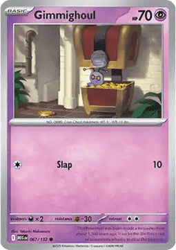 Gimmighoul - Mega Evolution (Common) [MEG-067] Imagen principal del producto