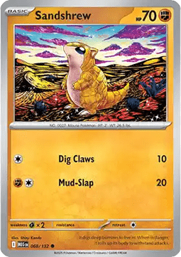 Sandshrew - Mega Evolution (Common) [MEG-068] Imagen principal del producto