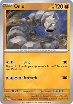 Onix - Mega Evolution (Common) [MEG-070] Imagen principal del producto
