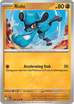 Riolu - Mega Evolution (Common) [MEG-076] Imagen principal del producto