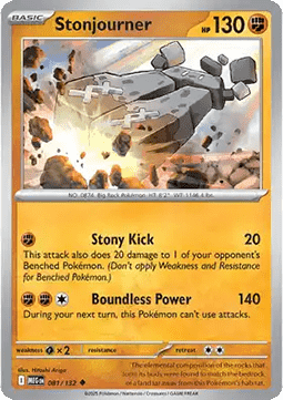 Stonjourner - Mega Evolution (Uncommon) [MEG-081] Immagine principale del prodotto