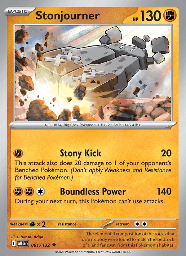 Stonjourner - Mega Evolution (Uncommon) [MEG-081] Imagen principal del producto