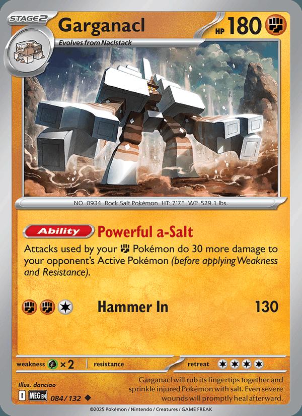 Garganacl - Mega Evolution (Uncommon) [MEG-084] Hauptbild