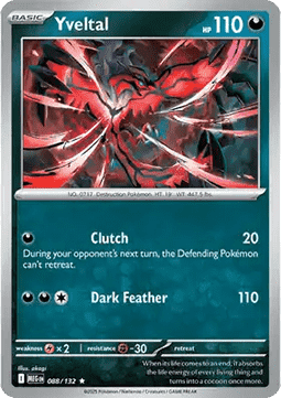 Yveltal - Mega Evolution (Rare) [MEG-088] Imagen principal del producto