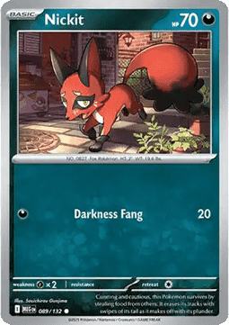 Nickit - Mega Evolution (Common) [MEG-089] Imagen principal del producto