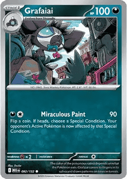 Grafaiai - Mega Evolution (Common) [MEG-092] Imagen principal del producto