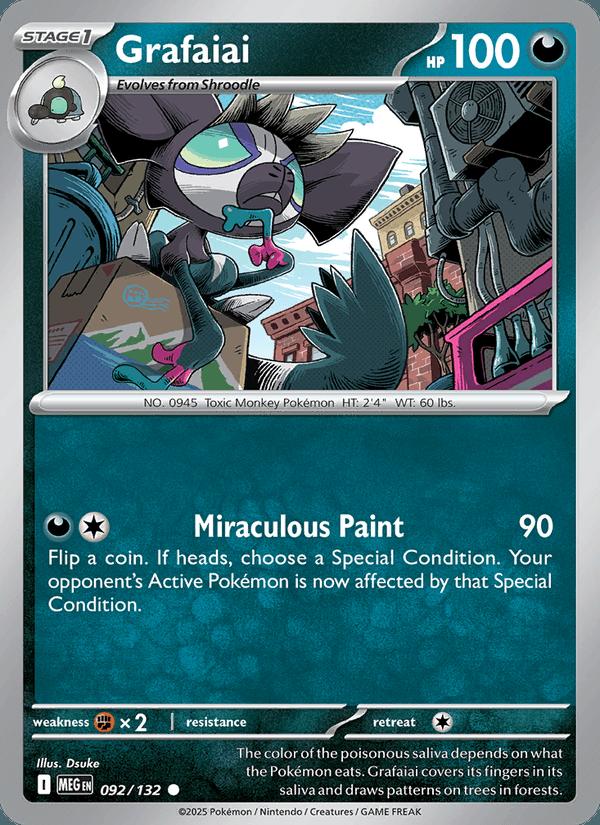 Grafaiai - Mega Evolution (Common) [MEG-092] Immagine principale del prodotto