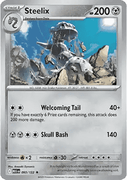 Steelix - Mega Evolution (Rare) [MEG-093] Immagine principale del prodotto