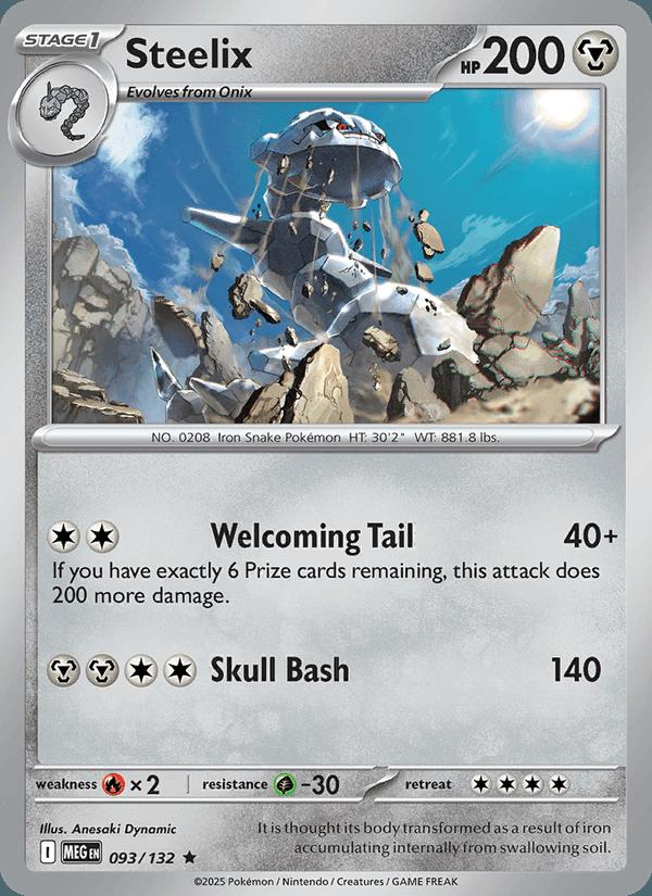 Steelix - Mega Evolution (Rare) [MEG-093] Image principale du produit