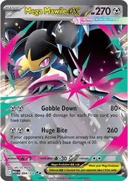 Mega Mawile ex - Mega Evolution (Double Rare) [MEG-094] Immagine principale del prodotto