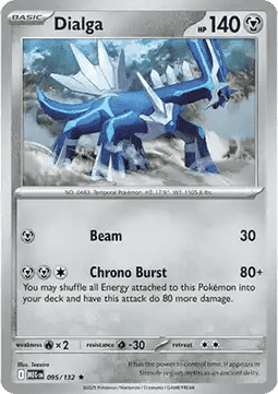 Dialga - Mega Evolution (Rare) [MEG-095] Imagen principal del producto