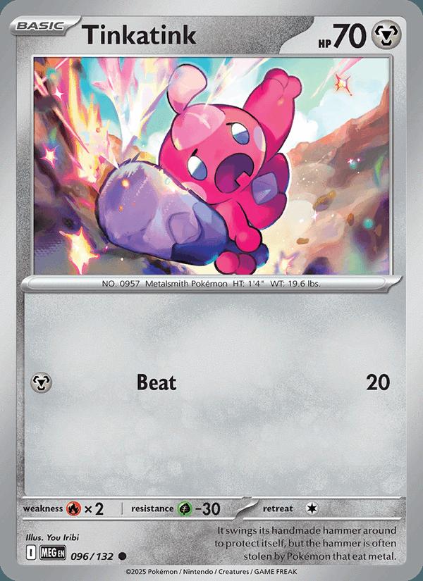 Tinkatink - Mega Evolution (Common) [MEG-096] Main image