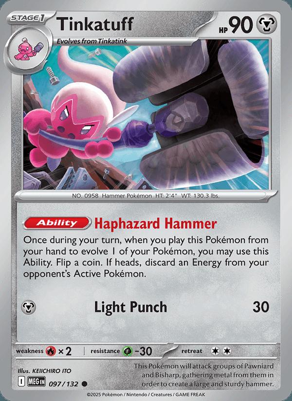 Tinkatuff - Mega Evolution (Common) [MEG-097] Main image