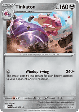 Tinkaton - Mega Evolution (Uncommon) [MEG-098] Imagen principal del producto
