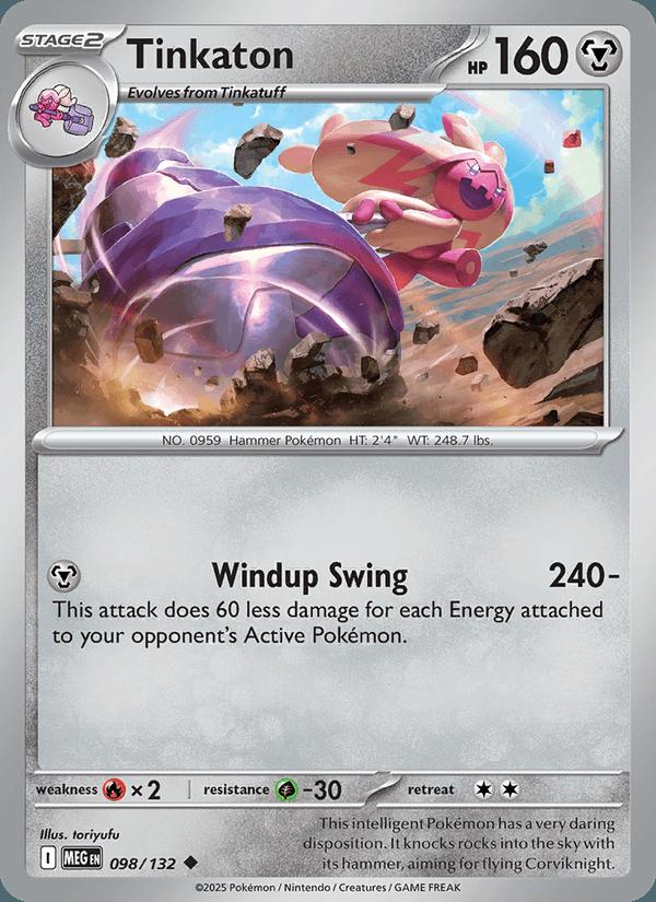 Tinkaton - Mega Evolution (Uncommon) [MEG-098] Main image