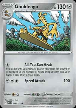 Gholdengo - Mega Evolution (Uncommon) [MEG-099] Hover Image