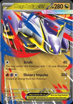 Mega Latias ex - Mega Evolution (Double Rare) [MEG-100] Hover Image
