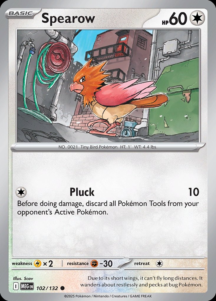 Spearow - Mega Evolution (Common) [MEG-102] Hoofdafbeelding