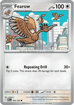 Fearow - Mega Evolution (Common) [MEG-103] Imagen principal del producto