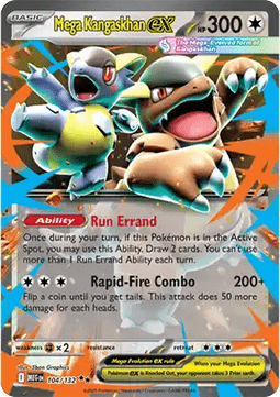 Mega Kangaskhan ex - Mega Evolution (Double Rare) [MEG-104] Imagen principal del producto