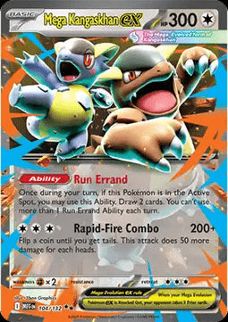 Mega Kangaskhan ex - Mega Evolution (Double Rare) [MEG-104] Hover Image