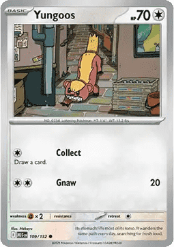 Yungoos - Mega Evolution (Common) [MEG-109] Imagen principal del producto