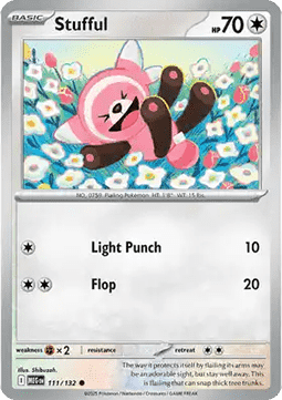Stufful - Mega Evolution (Common) [MEG-111] Immagine principale del prodotto