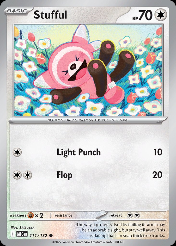 Stufful - Mega Evolution (Common) [MEG-111] Hoofdafbeelding