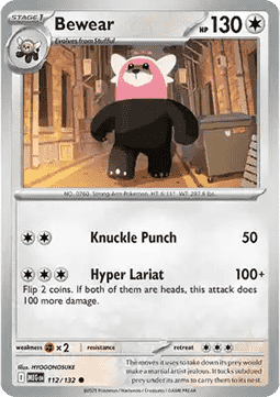 Bewear - Mega Evolution (Common) [MEG-112] Imagen principal del producto