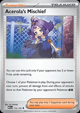 Acerola's Mischief - Mega Evolution (Uncommon) [MEG-113] Hover Image