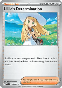 Lillie's Determination - Mega Evolution (Uncommon) [MEG-119] Imagen principal del producto