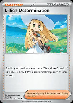 Lillie's Determination - Mega Evolution (Uncommon) [MEG-119] Hover Image