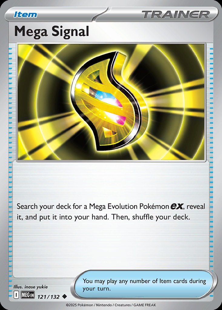Mega Signal - Mega Evolution (Uncommon) [MEG-121] Hoofdafbeelding